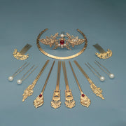 Tang Feng 唐风 Golden Age Tang Dynasty 30pc Hair Pin Set