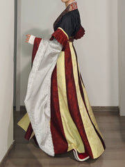 Huoxing 火星 Fire Star Northern Southern Dynasty Restoration Feather Sleeve Ruqun