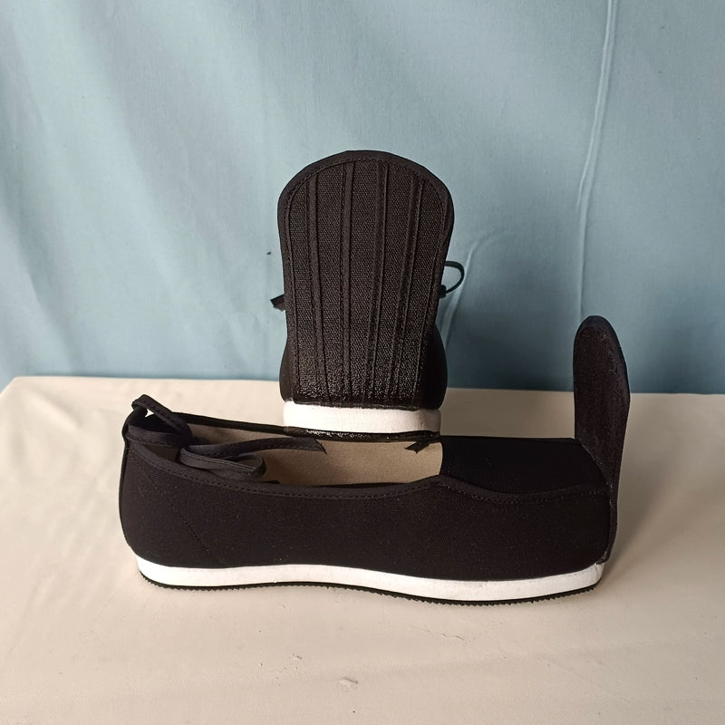 Mu Tan 木炭 Charcoal Song Ming Men's Qiaotou Raised Head Square Shoes