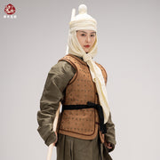 Wokou Tujuan 倭寇图卷 Scroll of the Ming Army Soldier's Cotton & Linen Restored Headscarf
