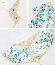 Ying Mei 莹梅 Gilded Songbird Mamian Skirt Set