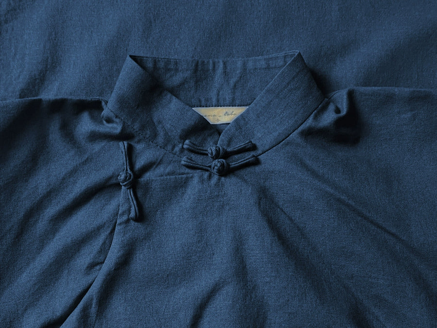 Dongnan Qiu 东南秋 Southeast Autumn 1930s Ramie Plant Half Sleeve Qipao