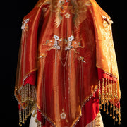 Changning 长宁 Royal Embroidered Ming Wedding Gown Yuanling Mamian Deposit