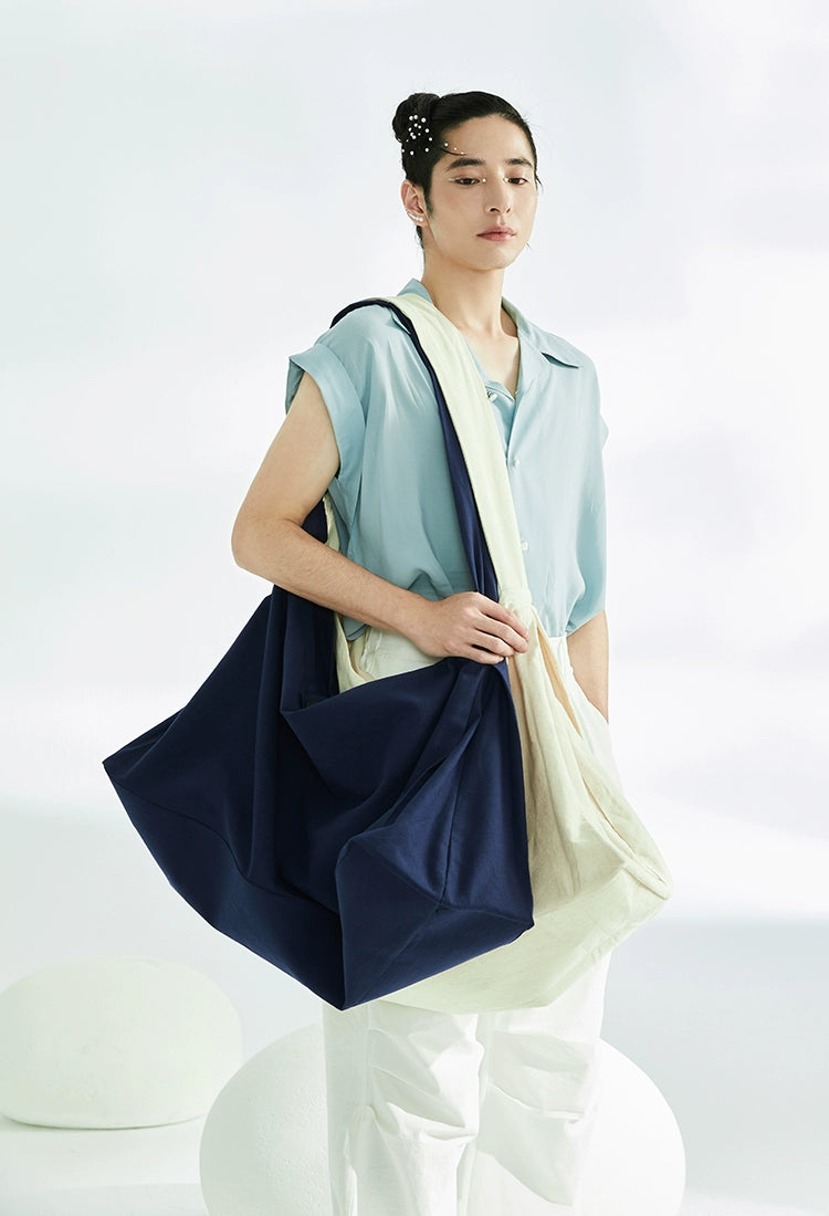Senglü Bao 僧侣包 Monk's Crossbody Bag Unisex Large Cotton Tote