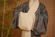 Qing Bi 青碧 Faded Turquoise Han Dynasty Mawangdui Restoration Pure Cotton Unisex Zhiju Robe