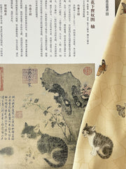 Limao Xidie 狸猫戏蝶 Kitty & Butterfly Modernized Qipao