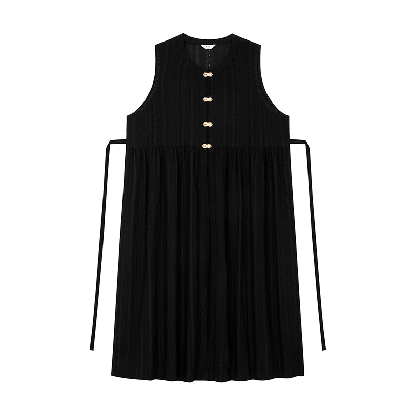 Wen Xueshe 文学社 Literary Society Modernized Ming Song Dynasty Bijia Vest & Songku Pants Set