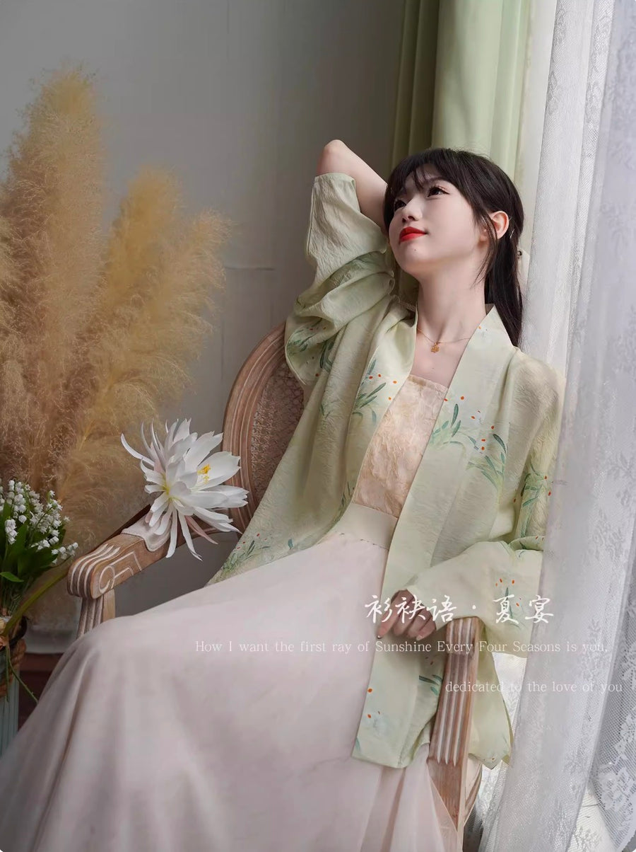 Xia Yan 夏宴 Summer Banquet Song Dynasty Feijixiu Heling Various Patterned Tops