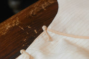 Baizhi 白芷 Modernized Retro Daily Cotton & Linen Blend Half Sleeve Qipao
