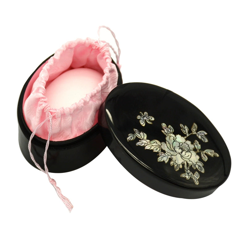 Duck Egg Powder 鸭蛋香粉 Xie Fuchun Traditional Makeup Fragrant Pressed Powder - Light Rose