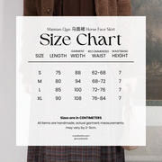 Jia Ri 假日 Holiday Plaid Modernized Ming Midi Mamian Skirt