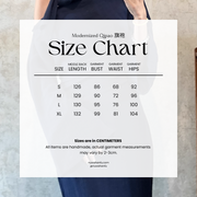 Shen Po 神婆 Witch Modernized Buttoned Bottleneck Bell Sleeve Qipao & Belt Set