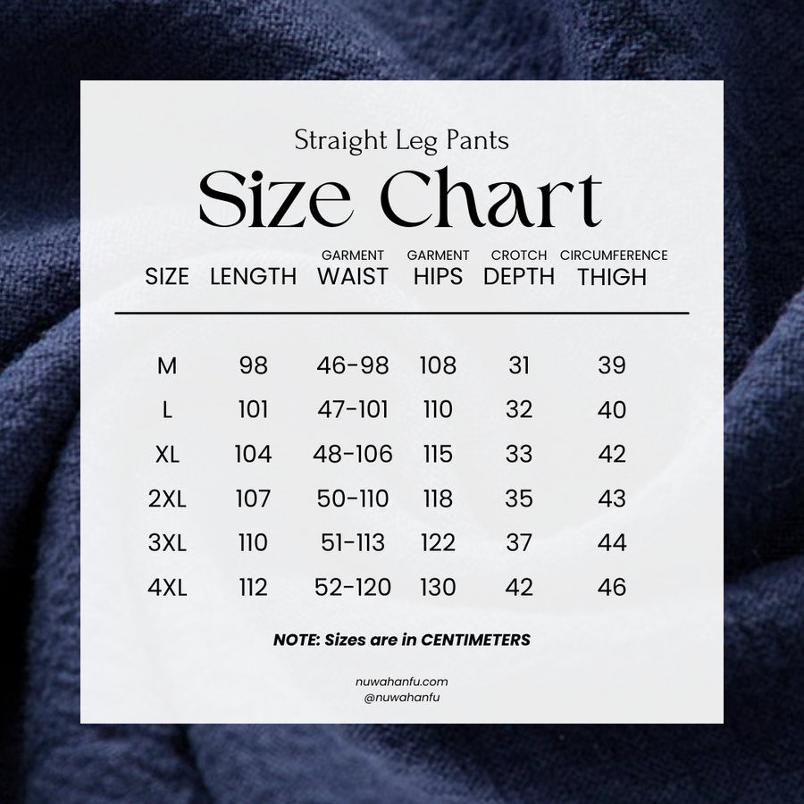 Lao Jie 老街 Old Streets Unisex Cotton & Linen Straight Leg Pants