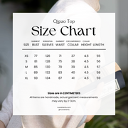 Yun Ping 云屏 Cloud Screen 1920s Cable Knit Bell Sleeve Qipao Top