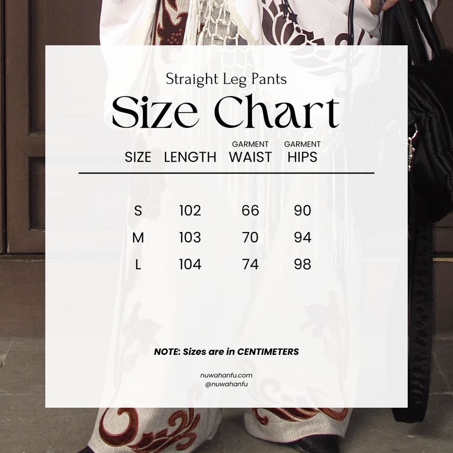 Ting Gua 挺括 Structured Neo Chinese Woolen Wide Leg Trousers