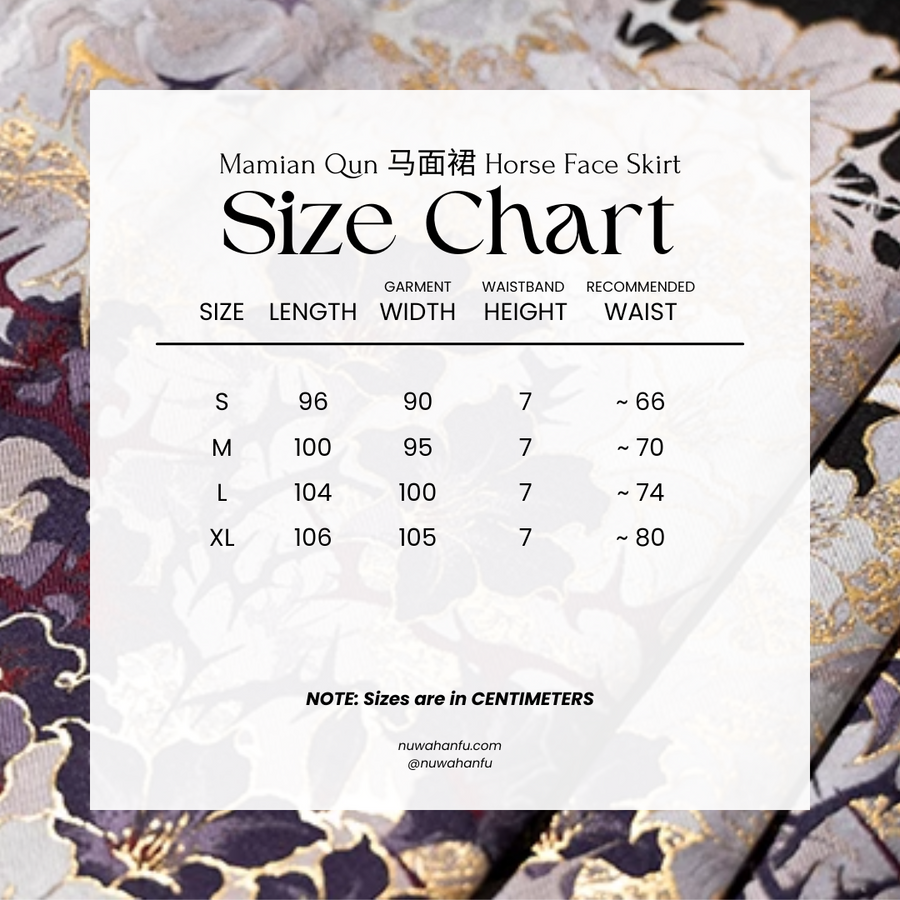 Jin Se 锦瑟 Ornamental Zither Modernized Ming Dynasty Liling Duijin Shan & Mamian Skirt Set