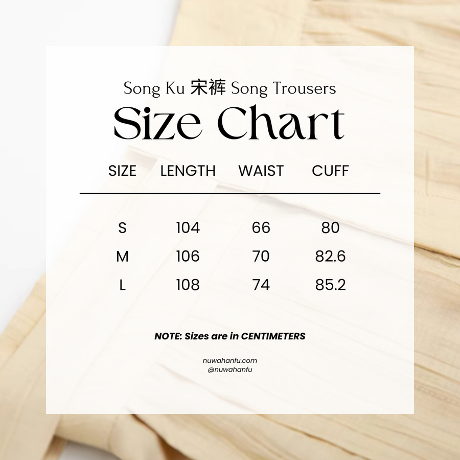 Lian Lian 莲莲 Lotus Lotus Modernized Song Dynasty Daily Wide Leg Trousers