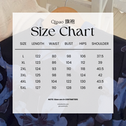 Wang Luo 网络 Cyber Butterfly Plus Sized Modernized Qipao