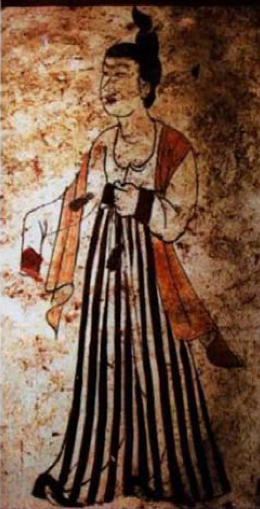 Yan Fei 燕妃 Early Tang Tomb Mural Restoration Chuiling Shan
