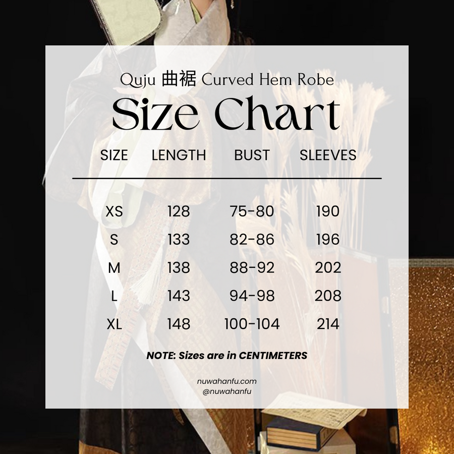 Mawang Dui 马王堆 Quju Robe Unisex Han Dynasty Hanfu