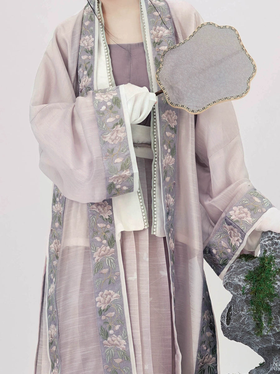 Xue Qing 雪青 Lilac Pearl Song Dynasty Ruqun