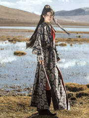 Yan Ge Xing 燕歌行 Double Layered Tang Dynasty Men's Yuanlingpao