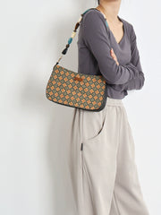 Shuang Gu Hua 双古花 Double Sided Ancient Flower Shoulder Purse