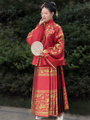 Taozi 桃子 Peach Ming Dynasty Plus Size Mamian Skirt