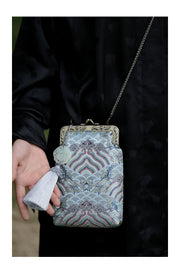 Yu Hai 玉海 Jade Sea Brocade Phone Purse