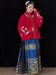 Taozi 桃子 Peach Ming Dynasty Plus Size Mamian Skirt