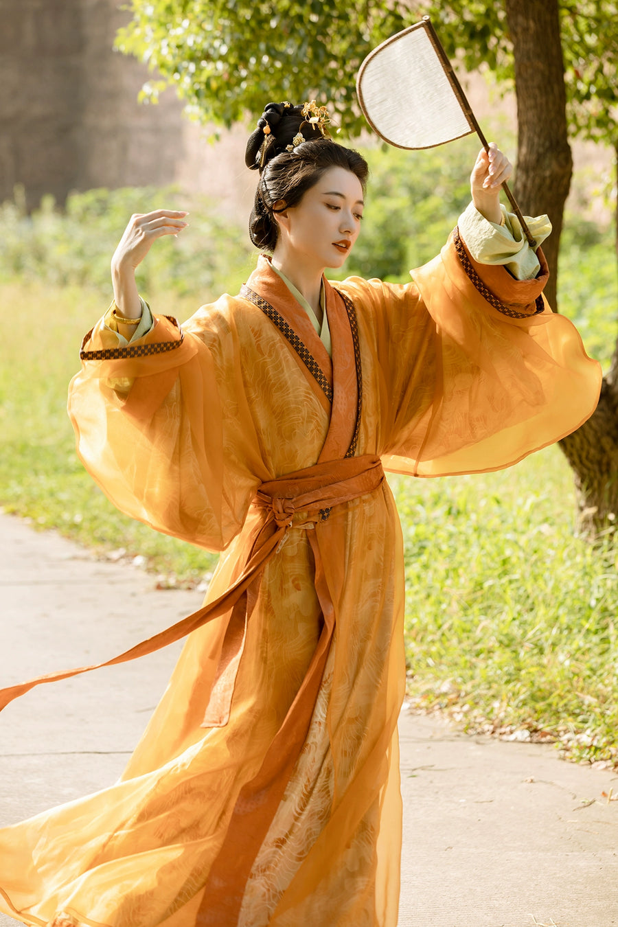Qiu Se 秋瑟 Autumn Ripple Han Dynasty Zhiju Robe