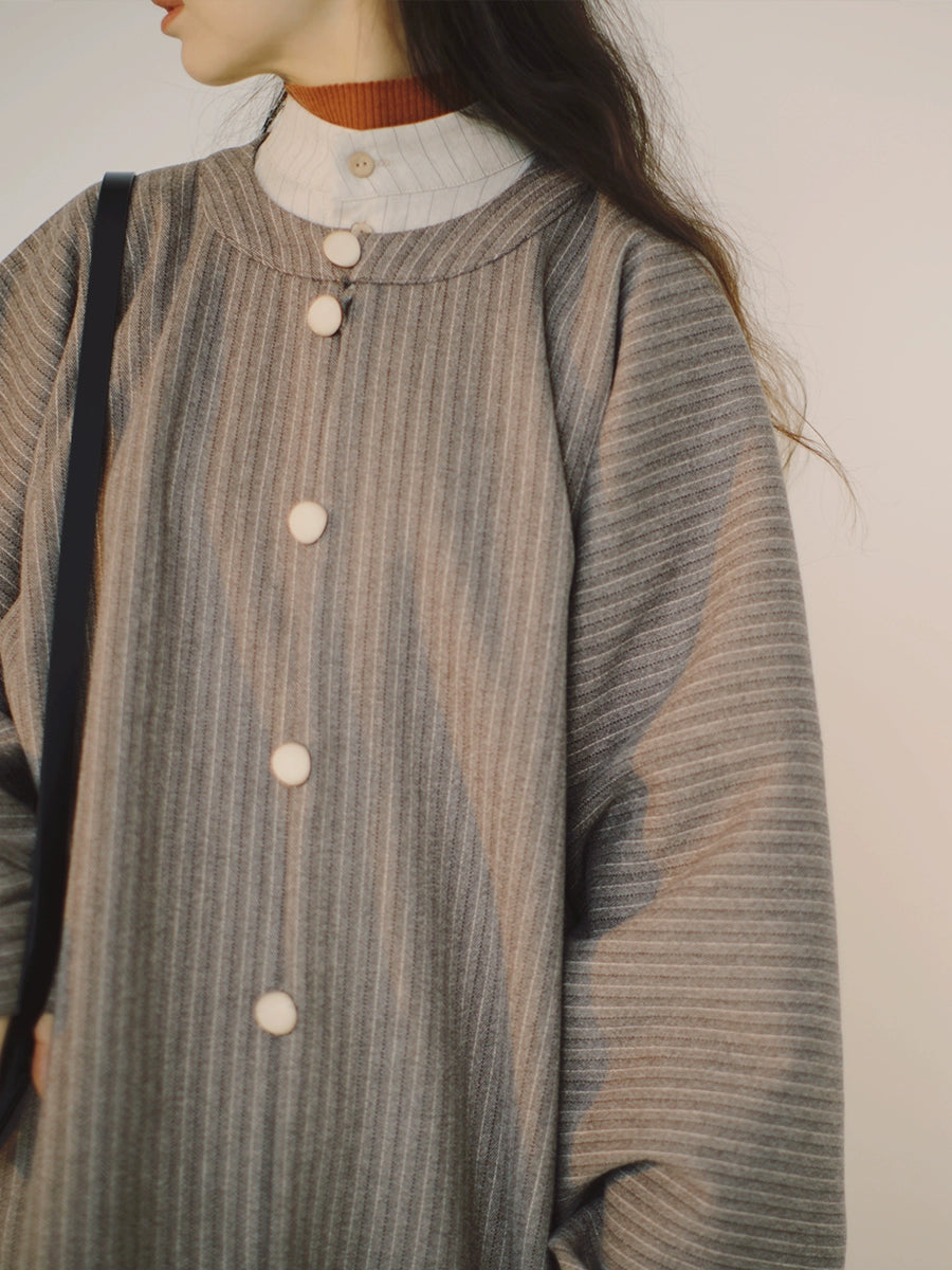 Duqian 度阡 Wandering Country Fields Modernized Ming Dynasty Yuanling Ao Coat
