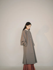 Duqian 度阡 Wandering Country Fields Modernized Ming Dynasty Yuanling Ao Coat
