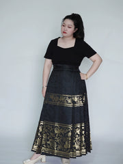 Taozi 桃子 Peach Ming Dynasty Plus Size Mamian Skirt