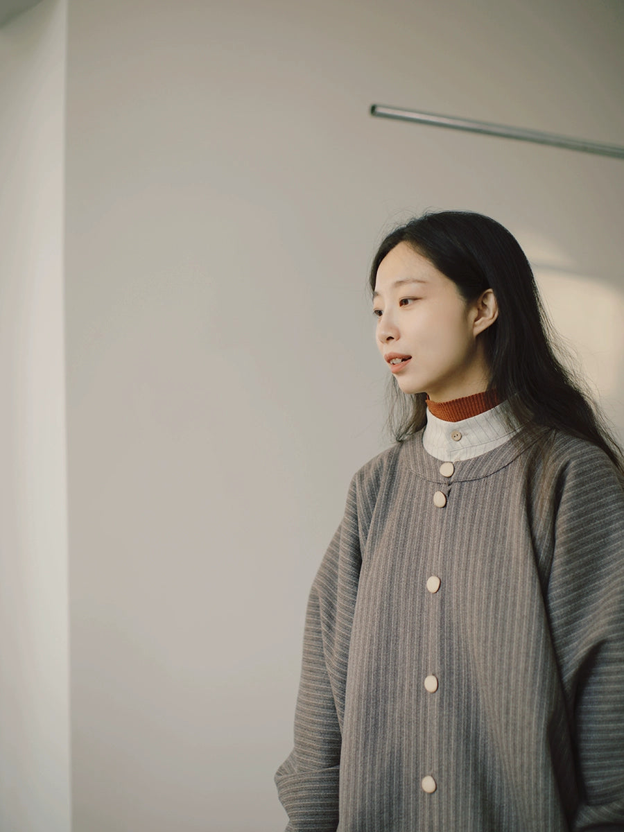 Duqian 度阡 Wandering Country Fields Modernized Ming Dynasty Yuanling Ao Coat