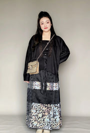 Luo Dian 螺钿 Mother of Pearl Plus Size Mamian Skirt