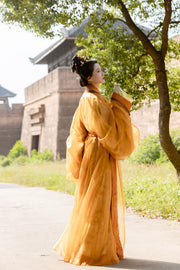 Qiu Se 秋瑟 Autumn Ripple Han Dynasty Zhiju Robe