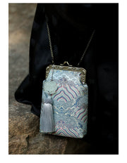 Yu Hai 玉海 Jade Sea Brocade Phone Purse