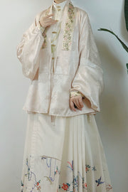 Ruohe 柔和 Ming Dynasty Jiaoling Pipa Sleeve Shirt