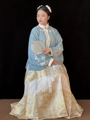 Taozi 桃子 Peach Ming Dynasty Plus Size Mamian Skirt