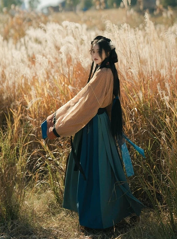 Guanju 關雎 Wei Jin Forest Nymph Ruqun Hanfu