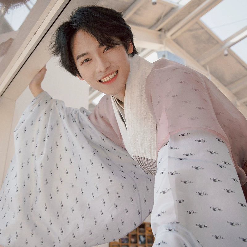 Crane & Crane 鹤鹤褡 Men's Modernized Ming Daopao