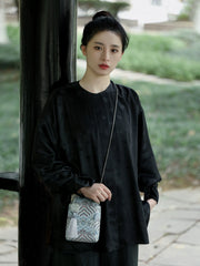Yu Hai 玉海 Jade Sea Brocade Phone Purse