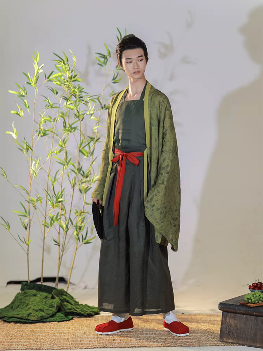 Baofu 抱腹 Song Dynasty Pure Linen Men's Undergarment