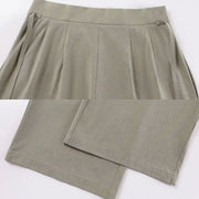 Yan 燕 Songbird Men's New Chinese Style Center Pleat Trousers
