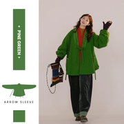 Reyan Rong 热岩绒 Hot Rock Fleece Modernized Ming Jiaoling Ao Cross Collar Jacket Collection