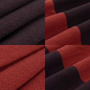 Wumu Hongzhong 乌木红棕 Ebony Red Modernized Tang Double-Sided Cotton Quilt Yuanling Coat & Zhequn Skirt Set