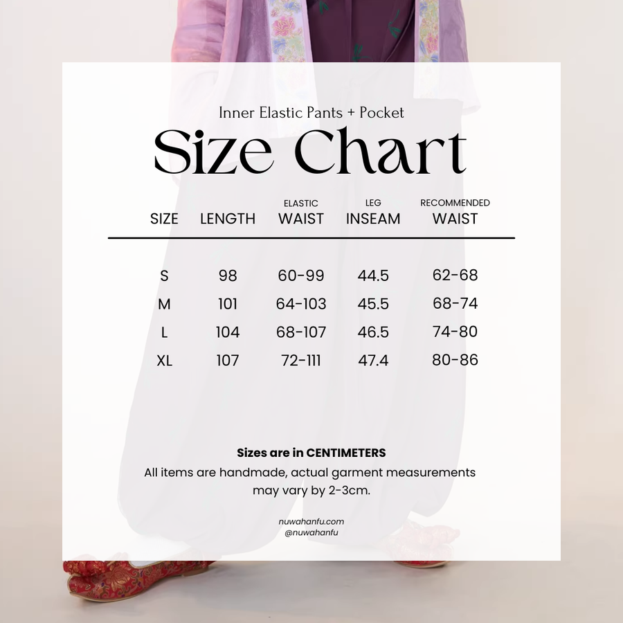 Chi Feng 驰风 Rushing Wind Southern Song Restoration Hedangku Pants & Haoxiu Racoon Sleeve Shanku Set