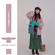 Reyan Rong 热岩绒 Hot Rock Fleece Modernized Ming Jiaoling Ao Cross Collar Jacket Collection