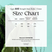 Yu Ying 遇萤 Encountering a Firefly Modernized Warring States Zhiju Straight Hem Robe Set